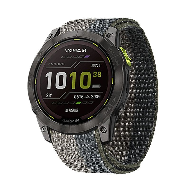 Nylon Braided Velcro Band For Samsung/Garmin