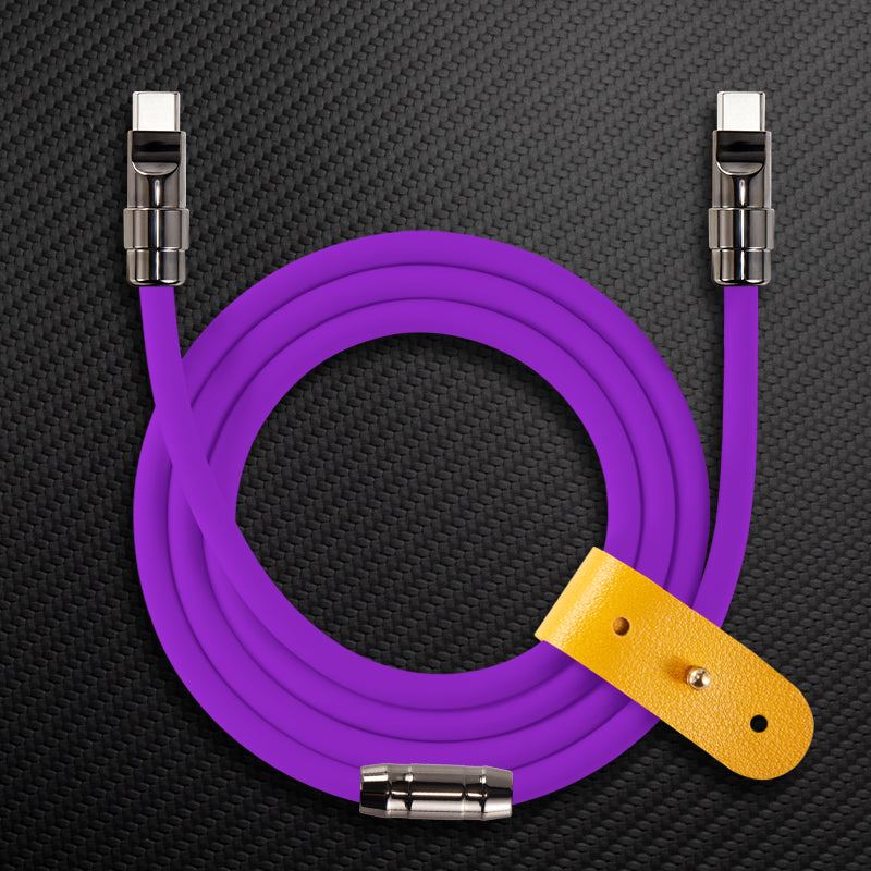 “Obsidian Edition”240w Glossy Multi-Color Fast Charging Cable