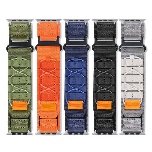 "Outdoor Band" Mountaineering Nylon Canvas Loop For Apple Watch