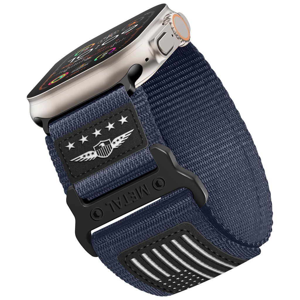 "Outdoor Climbing Band" Finely Woven Nylon Band For Apple Watch