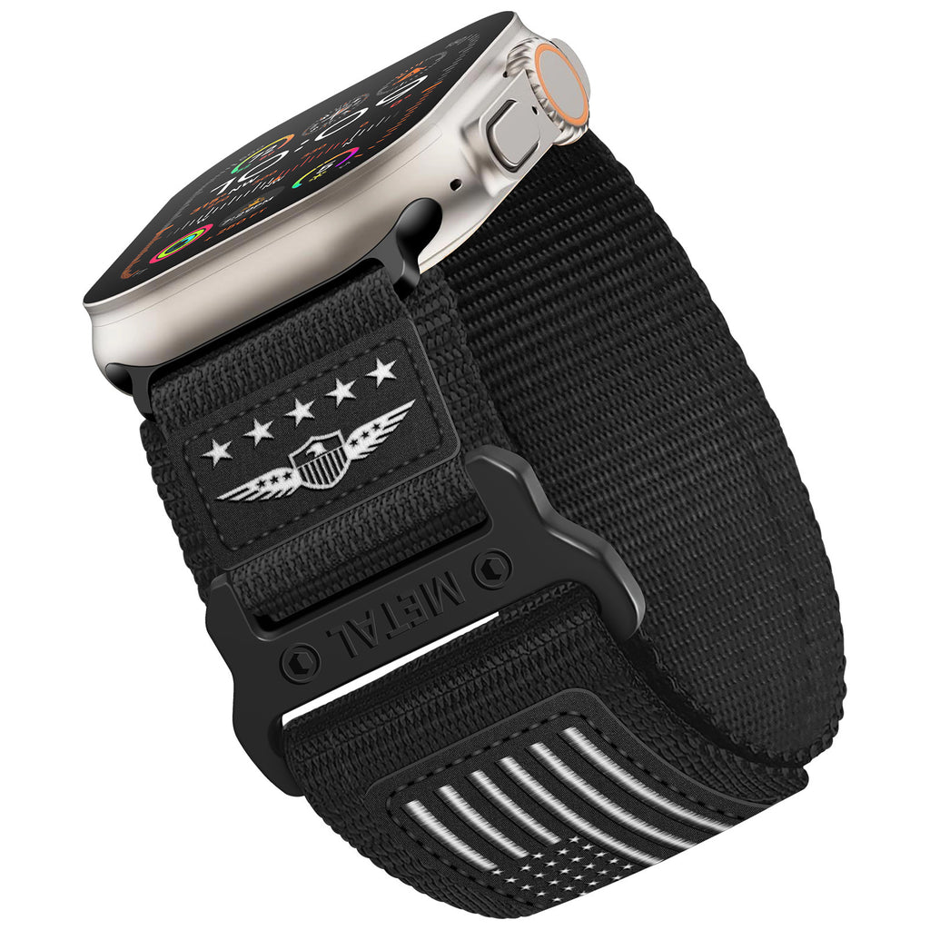 "Outdoor Climbing Band" Finely Woven Nylon Band For Apple Watch