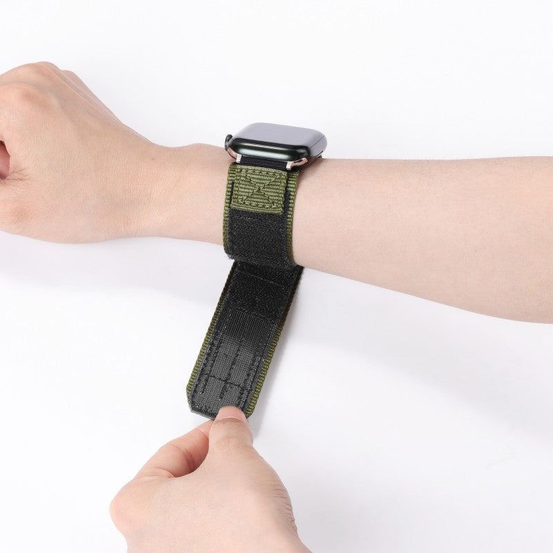 "Outdoor Strap" Mountaineering Nylon Canvas Loop For Apple Watch