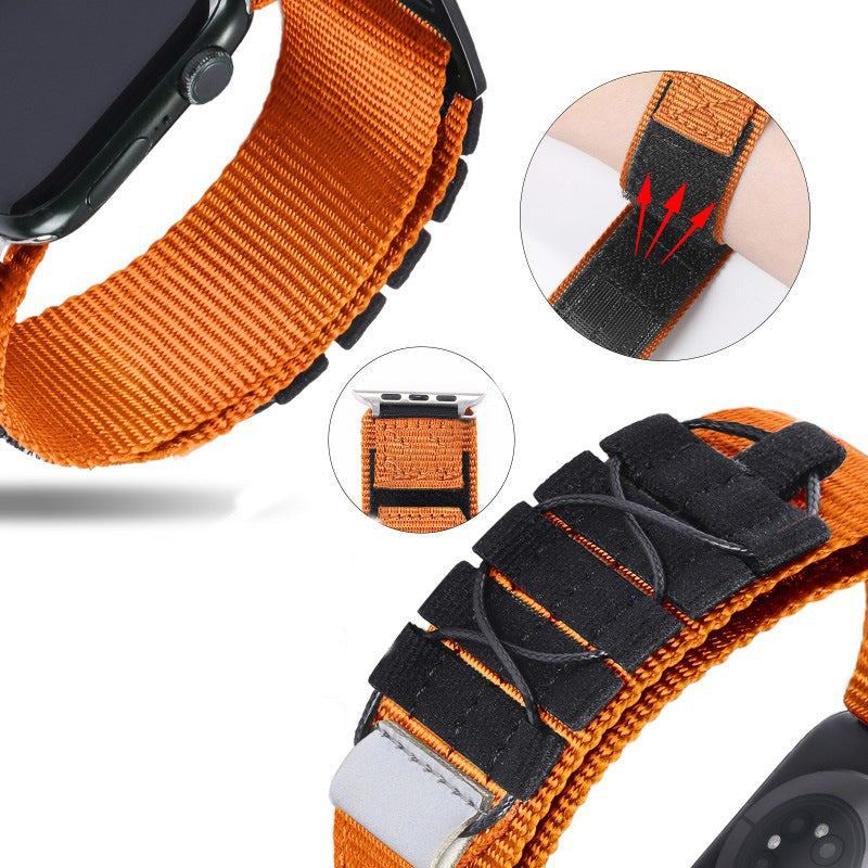 "Outdoor Strap" Mountaineering Nylon Canvas Loop For Apple Watch