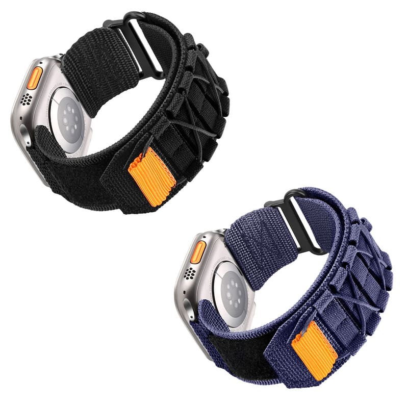 "Outdoor iWatch Strap" Mountaineering Nylon Canvas Loop For Apple Watch