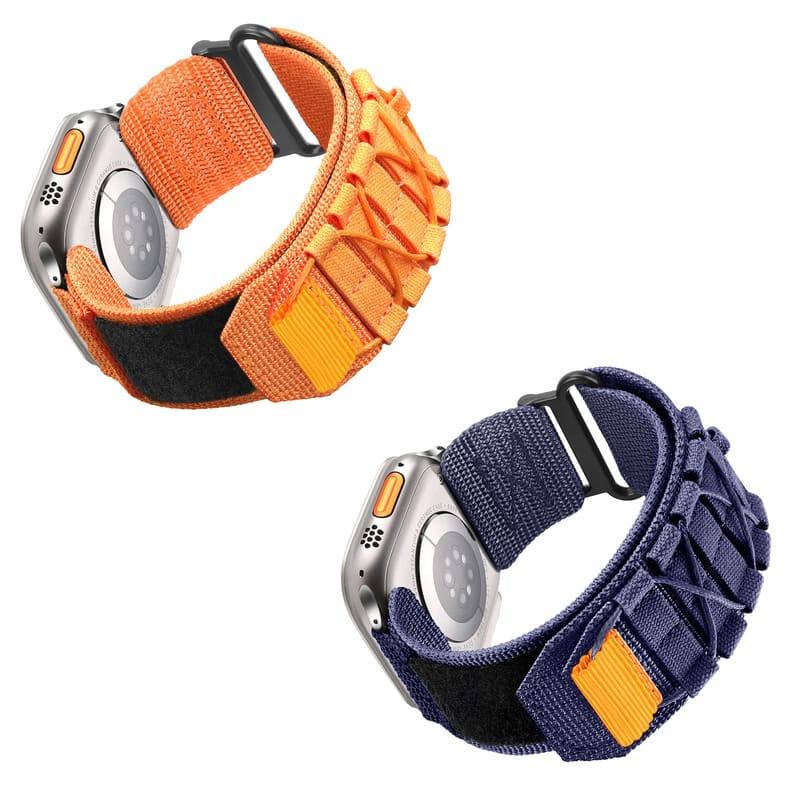 "Outdoor iWatch Strap" Mountaineering Nylon Canvas Loop For Apple Watch