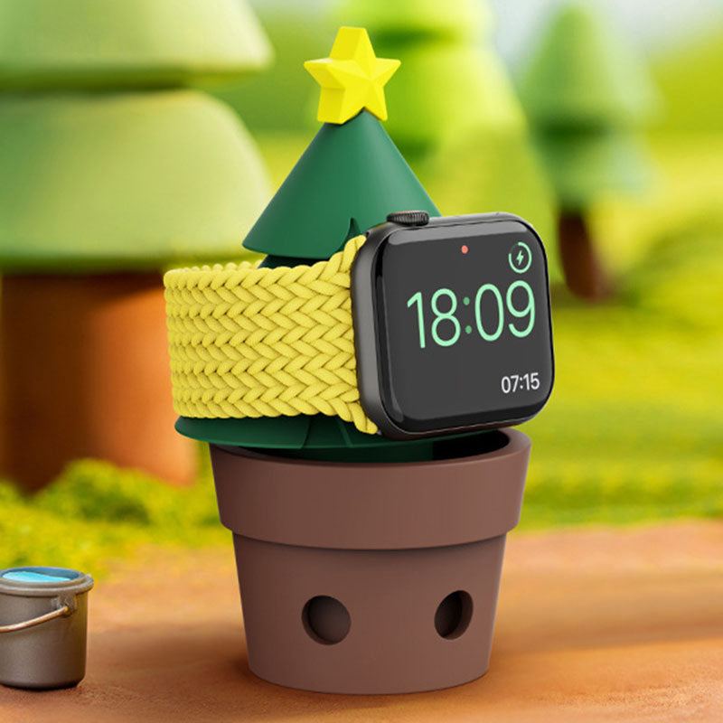 Plant Pot Series Charging Stand For Apple Watch