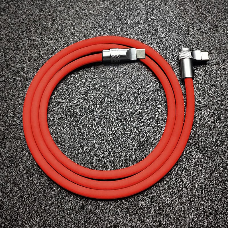 "FlexElbow Pro" 90° Design 100W Fast Charge Cable