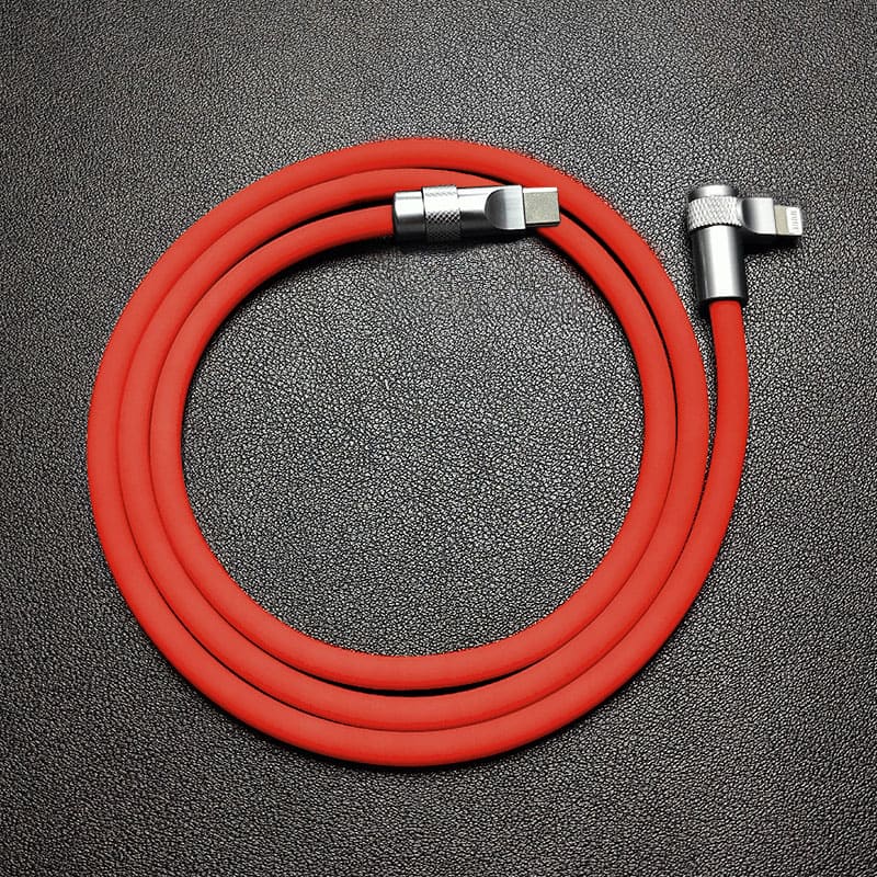 "FlexElbow Pro" 90° Design 100W Fast Charge Cable