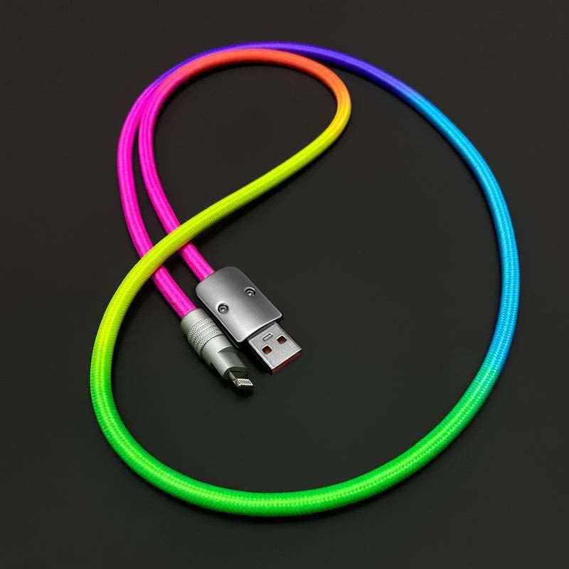 "Rainbow Chubby" Colorful Chubby Cable