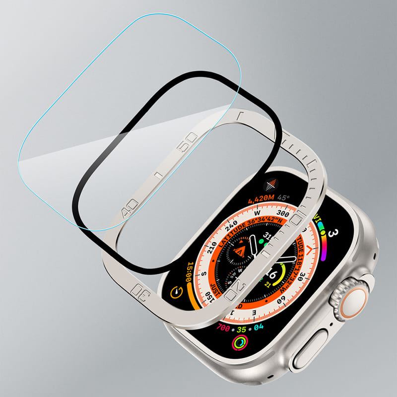 "Scale Bezel" Protective Case For Apple Watch Ultra