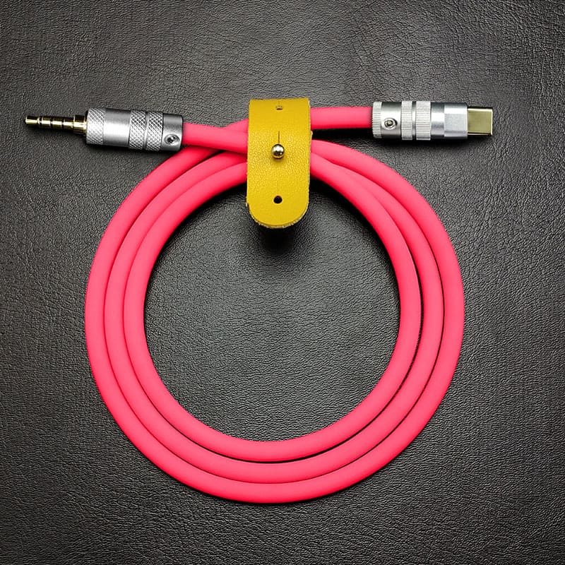 "Seamless Chubby" Audio Cable Type-C & Lightning