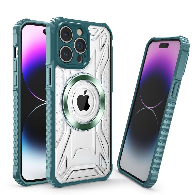 Shield Armor Pattern Magnetic Protective Case