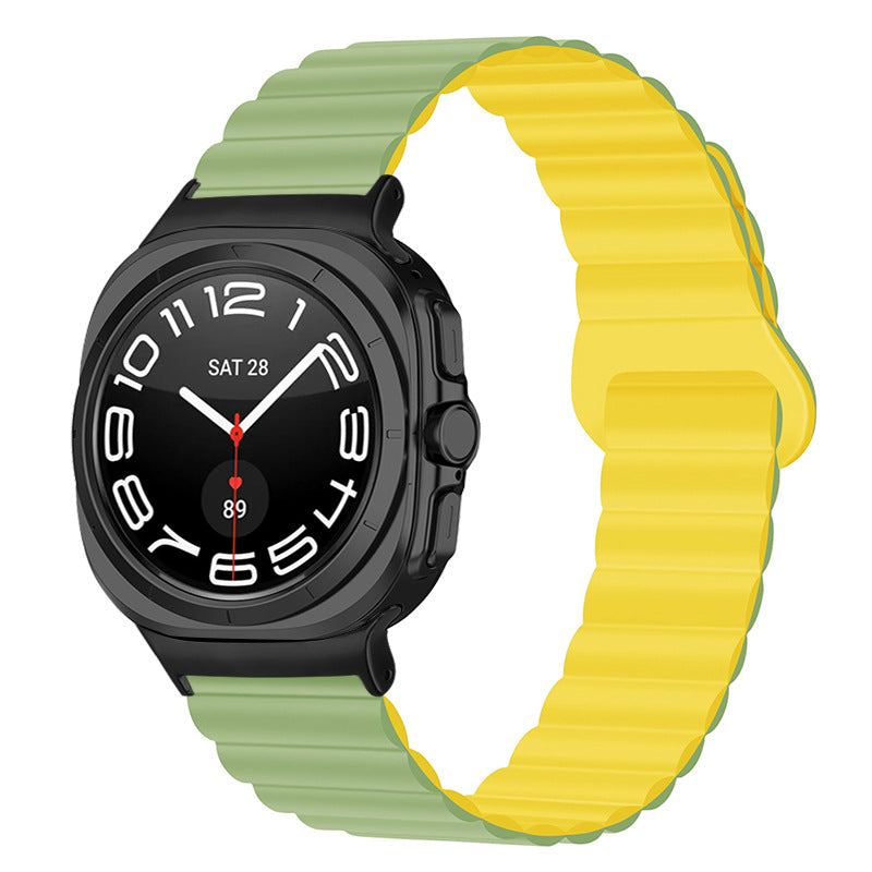 Silicone Magnetic Strap For Samsung Galaxy Watch Ultra