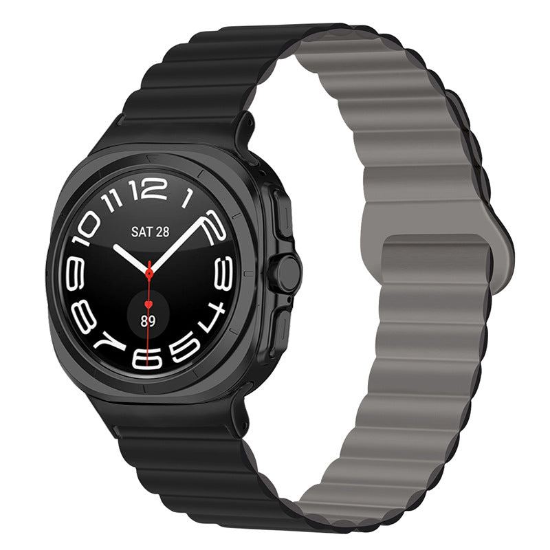 Silicone Magnetic Strap For Samsung Galaxy Watch Ultra