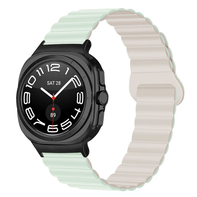 Silicone Magnetic Strap For Samsung Galaxy Watch Ultra