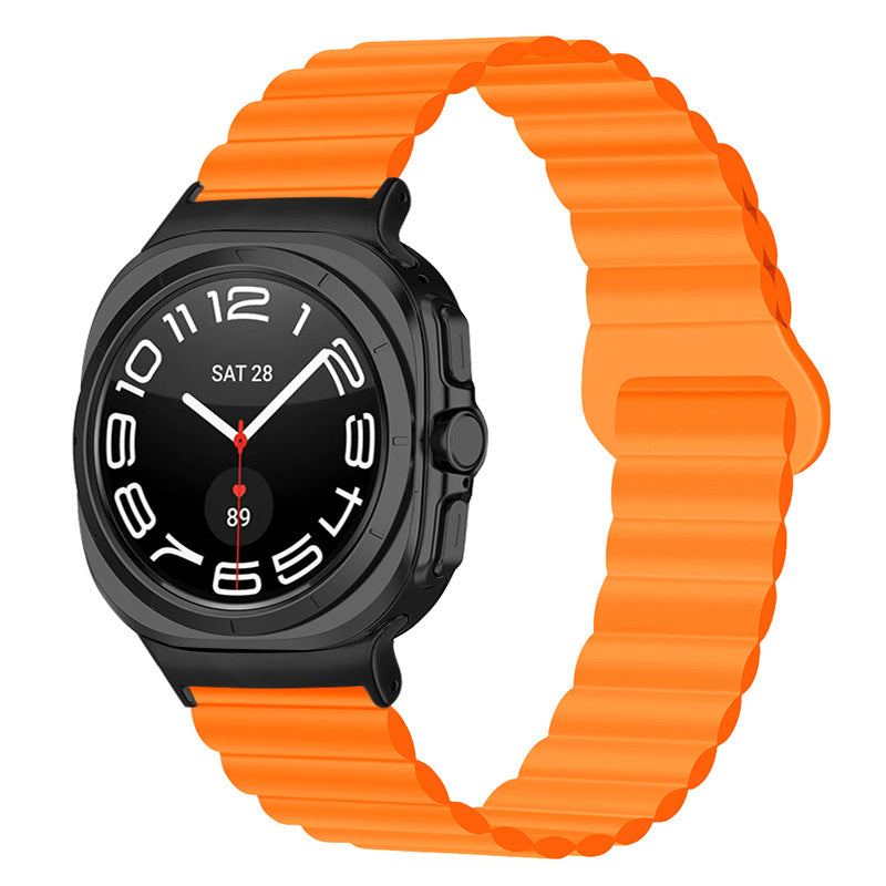 Silicone Magnetic Strap For Samsung Galaxy Watch Ultra