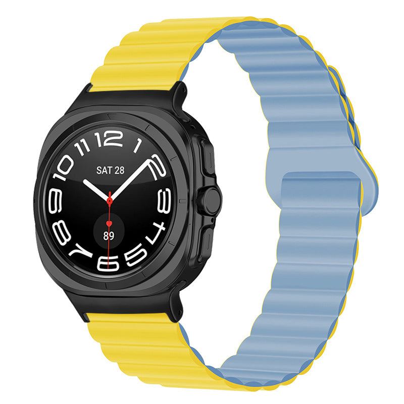 Silicone Magnetic Strap For Samsung Galaxy Watch Ultra