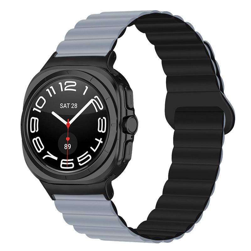 Silicone Magnetic Strap For Samsung Galaxy Watch Ultra