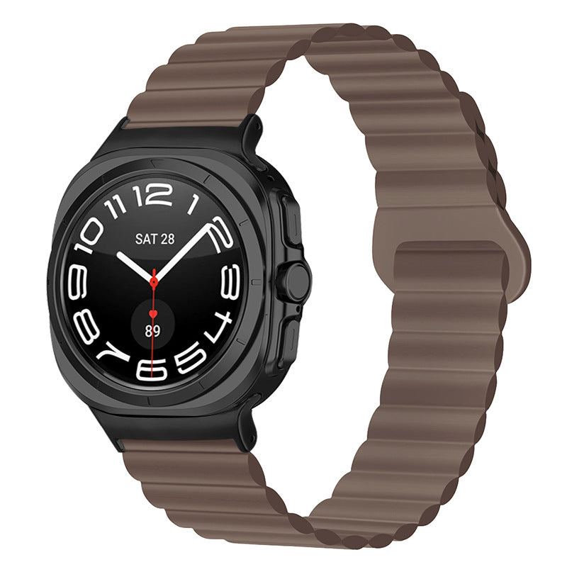 Silicone Magnetic Strap For Samsung Galaxy Watch Ultra