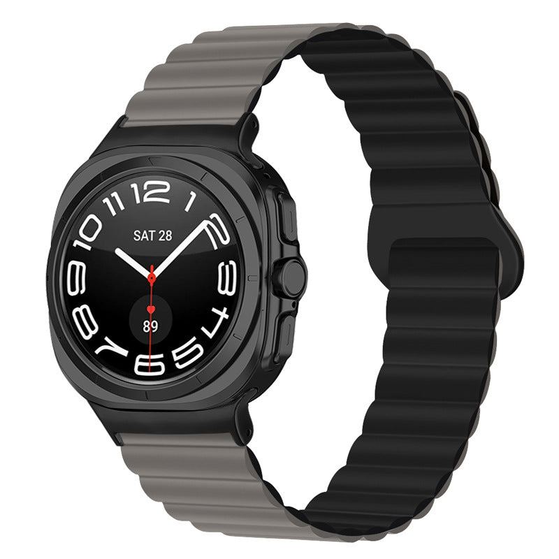 Silicone Magnetic Strap For Samsung Galaxy Watch Ultra