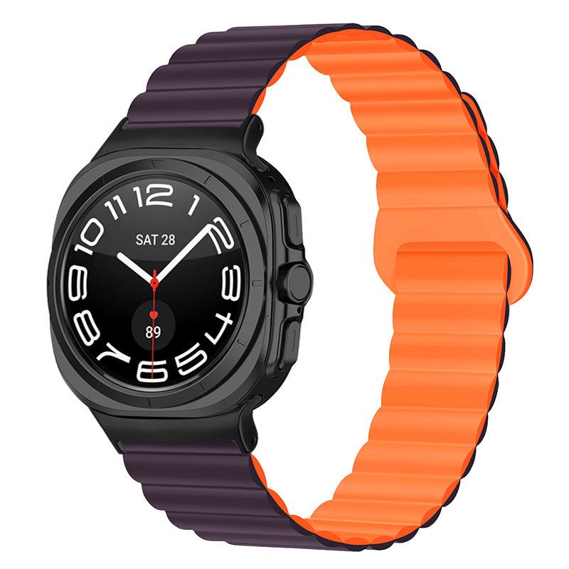 Silicone Magnetic Strap For Samsung Galaxy Watch Ultra