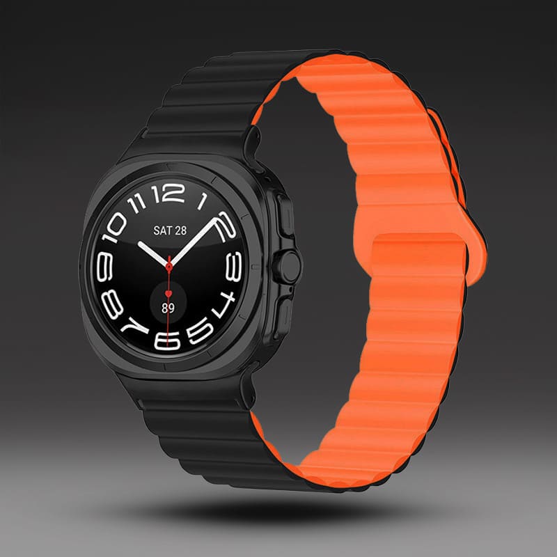 Silicone Magnetic Strap For Samsung Galaxy Watch Ultra