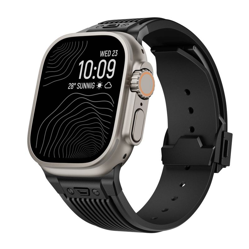 "Sleek Luxury" Streamlined Silicone Band For Apple Watch