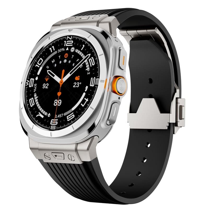 "Sleek Luxury" Streamlined Silicone Band For Samsung Watch Ultra