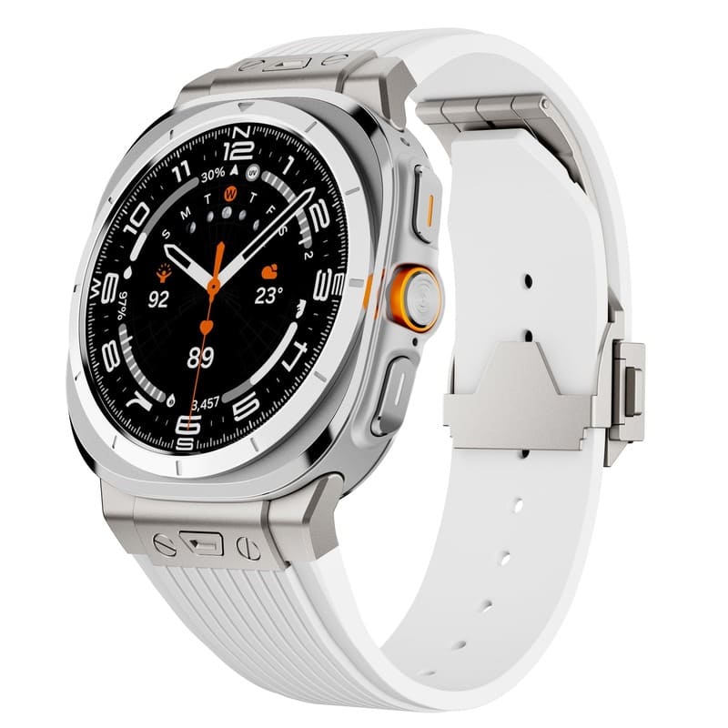 "Sleek Luxury" Streamlined Silicone Band For Samsung Watch Ultra