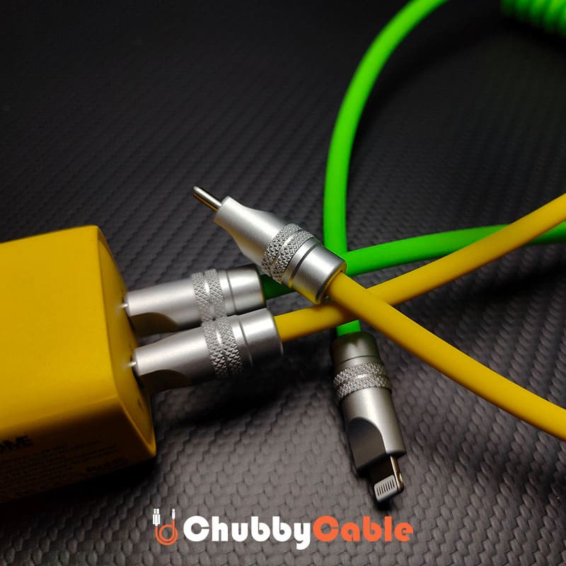 "Soft Chubby" 240W Spring Silicone Fast Charge Cable