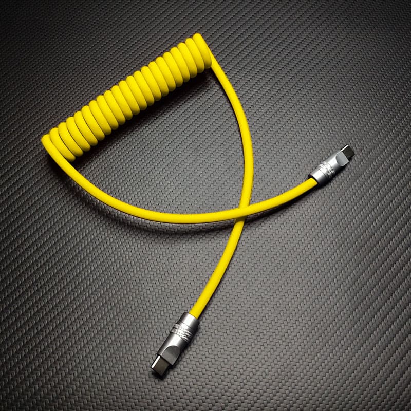 "Soft Chubby" 240W Spring Silicone Fast Charge Cable