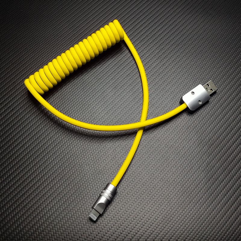 "Soft Chubby" 240W Spring Silicone Fast Charge Cable