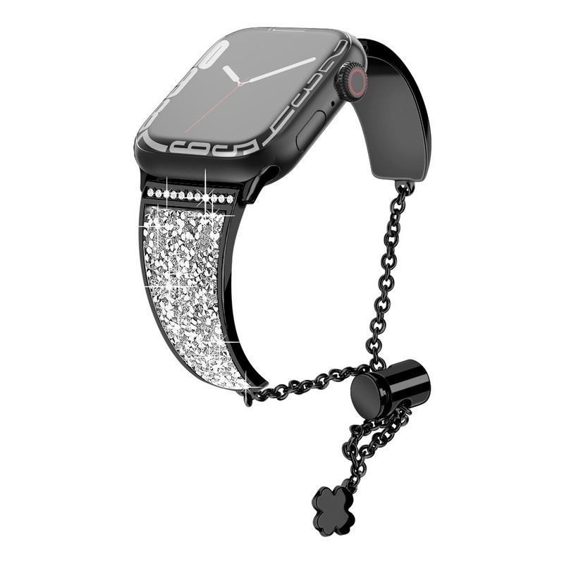 "Sparkling iWatch Strap" Adjustable Metal Loop