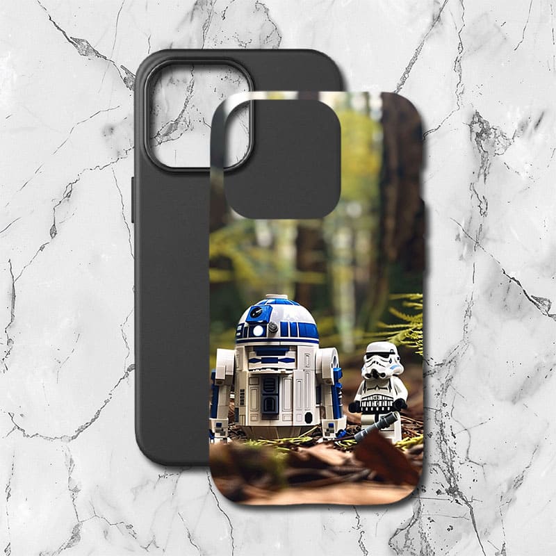 Special Customized 2-in-1 Frosted Film Phone Case