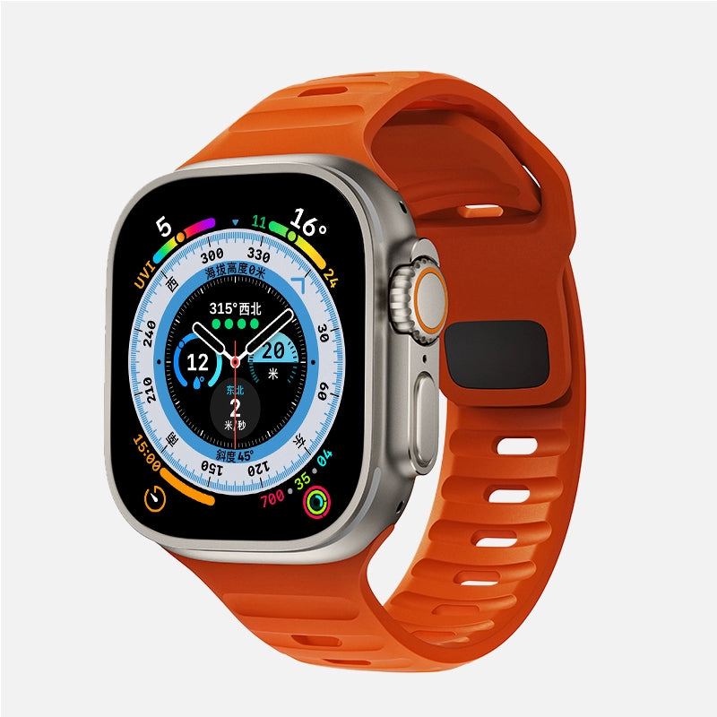 "Sport Breathable Strap" Silicone Strap for Apple Watch