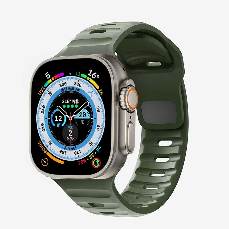 "Sport Breathable Strap" Silicone Strap for Apple Watch