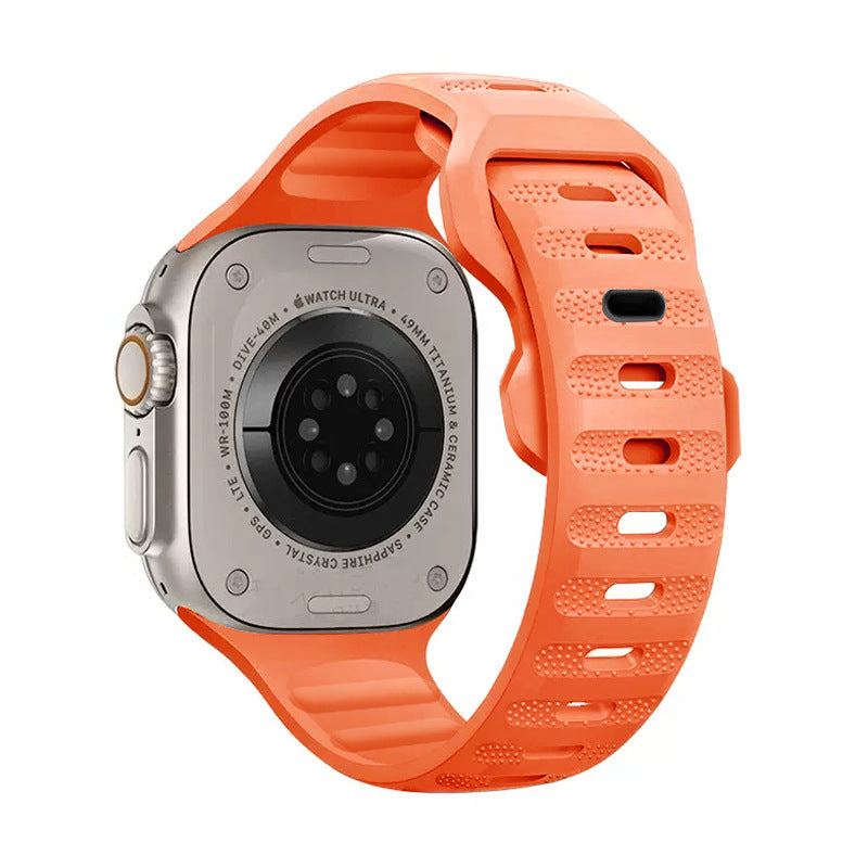 "Sports Band" Breathable Silicone Band For Apple Watch