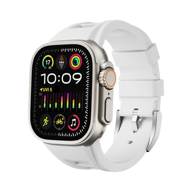 "Sports Band" Breathable Sweat-Wicking Silicone Band For Apple Watch