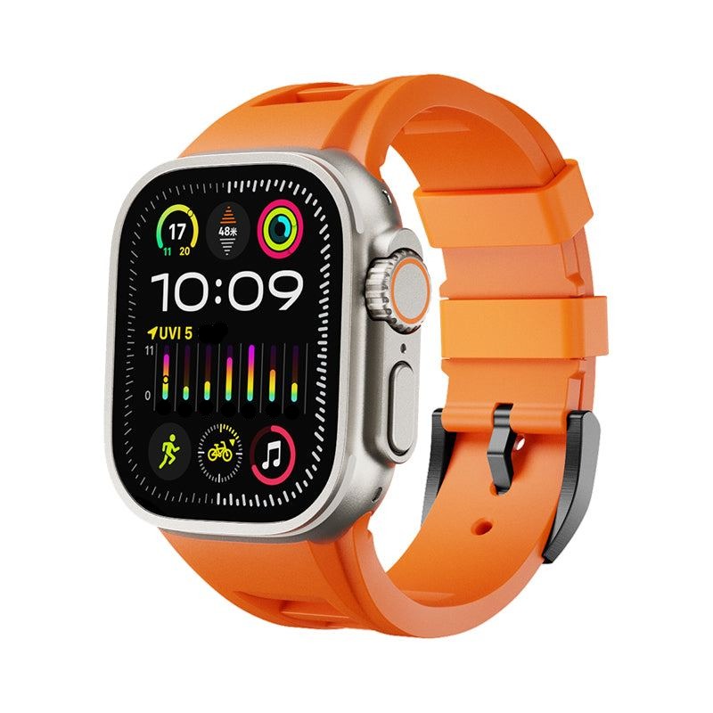 "Sports Band" Breathable Sweat-Wicking Silicone Band For Apple Watch