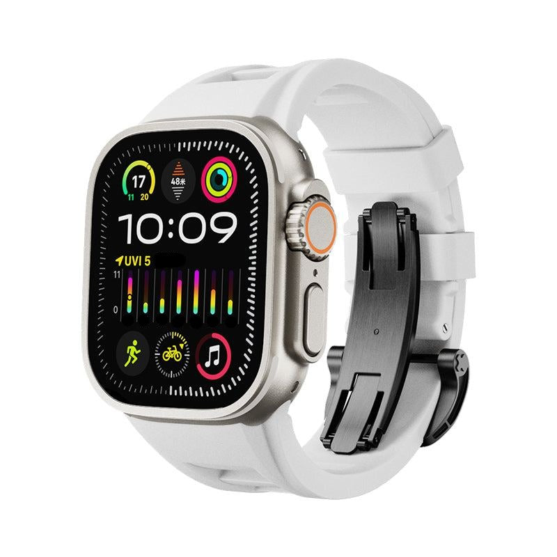 "Sports Band" Breathable Sweat-Wicking Silicone Band For Apple Watch