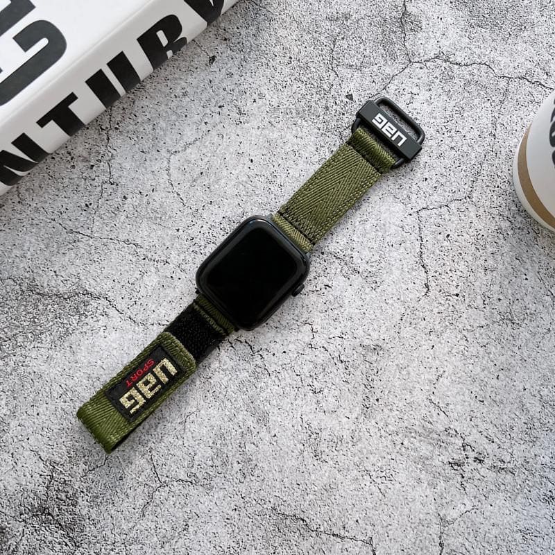 "Sports Strap" Nylon Canvas Loop For Apple Watch