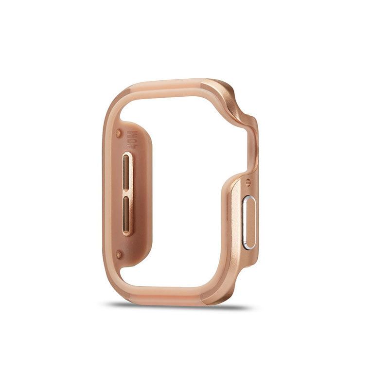 TPU Zinc Alloy Metal Frame All-Inclusive Protective Case For Apple Watch