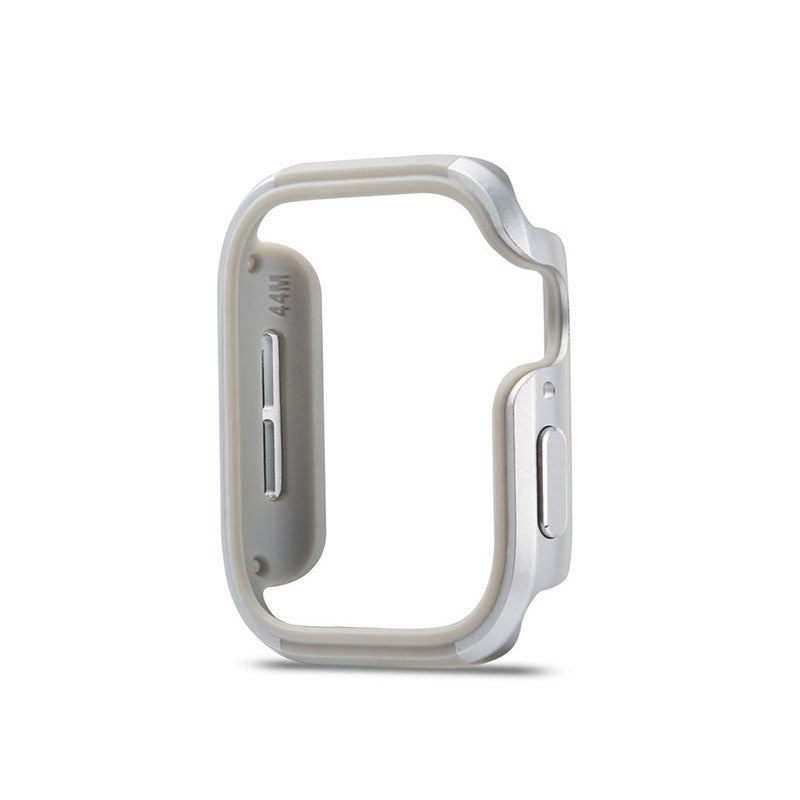 TPU Zinc Alloy Metal Frame All-Inclusive Protective Case For Apple Watch