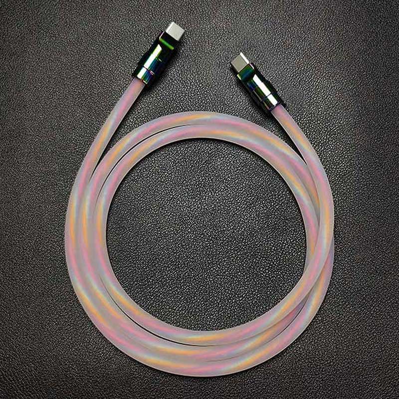 "Transparent Chubby" Special Designed Fast Charge Cable