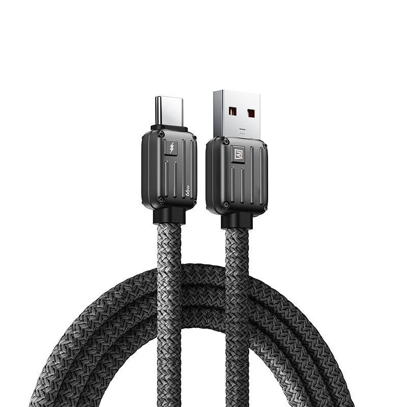 Travel-Inspired 100W Braided Fast Charging Cable