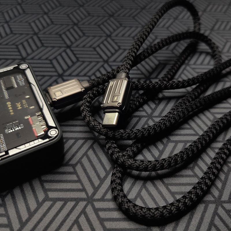 Travel-Inspired 100W Braided Fast Charging Cable