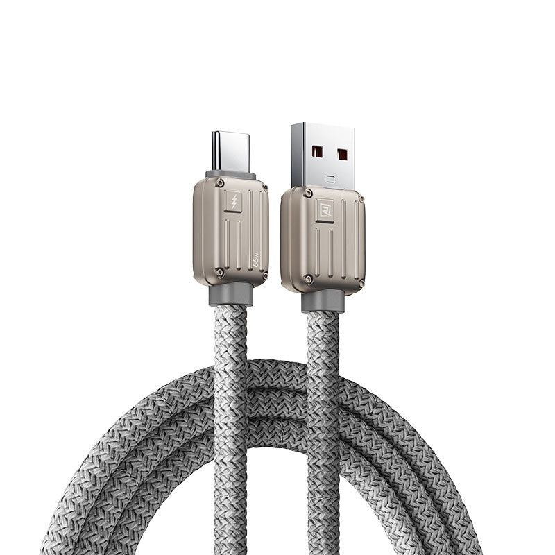 Travel-Inspired 100W Braided Fast Charging Cable