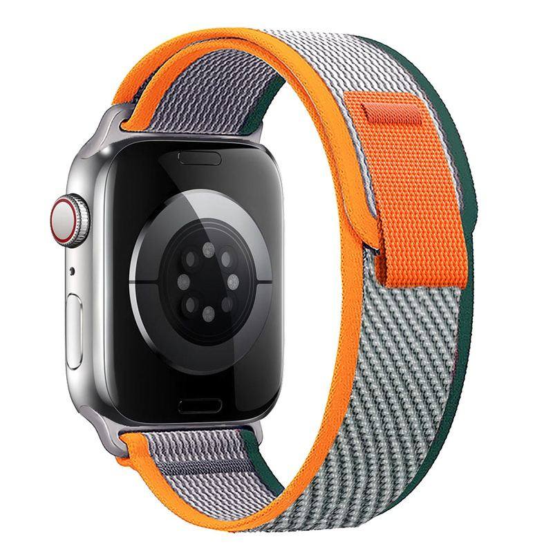 "Two-color iWatch Strap" Nylon Loop For Apple Watch