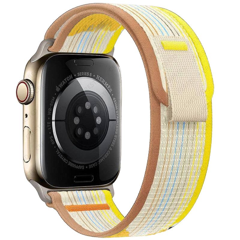 "Two-color iWatch Strap" Nylon Loop For Apple Watch