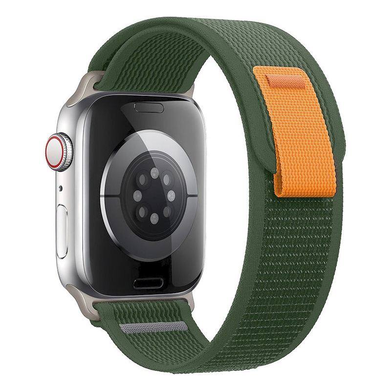 "Two-color iWatch Strap" Nylon Loop For Apple Watch